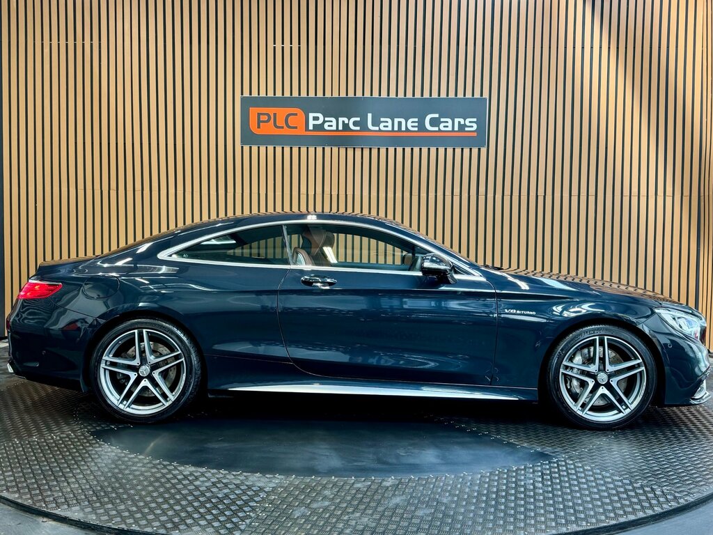 Mercedes-Benz S Class 5.5 S63 V8 Amg Coupe Spds Mct 585 Ps Blue #2