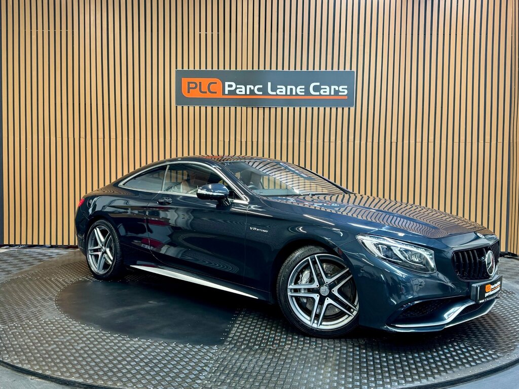 Mercedes-Benz S Class 5.5 S63 V8 Amg Coupe Spds Mct 585 Ps Blue