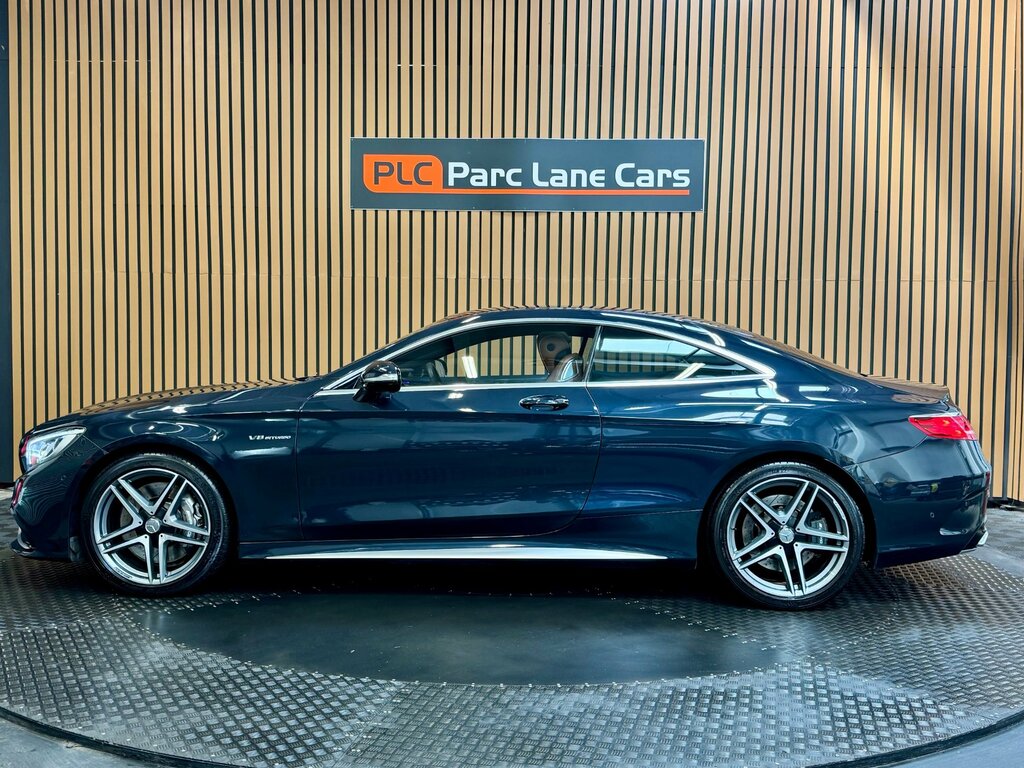 Mercedes-Benz S Class 5.5 S63 V8 Amg Coupe Spds Mct 585 Ps Blue #6