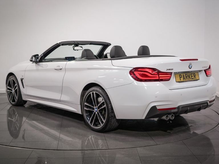 BMW 4 Series 435D Xdrive M Sport Professional Media YF70LVG White #4