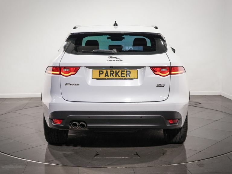 Jaguar F-Pace 2.0D 180 Chequered Flag Awd YG69WVD White #5