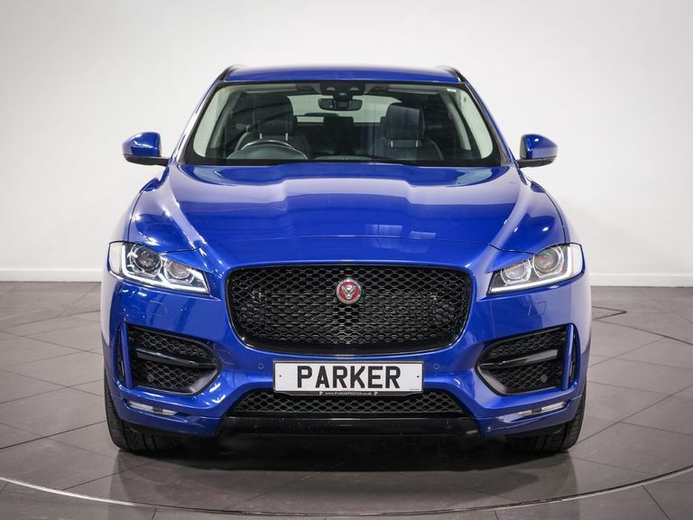 Jaguar F-Pace 2.0D R-sport Awd MM68HJF Blue #2