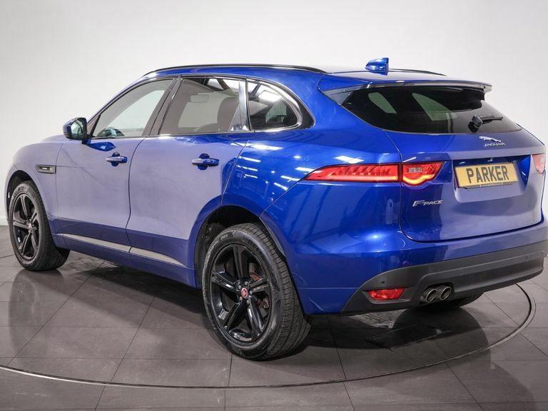 Jaguar F-Pace 2.0D R-sport Awd MM68HJF Blue #4