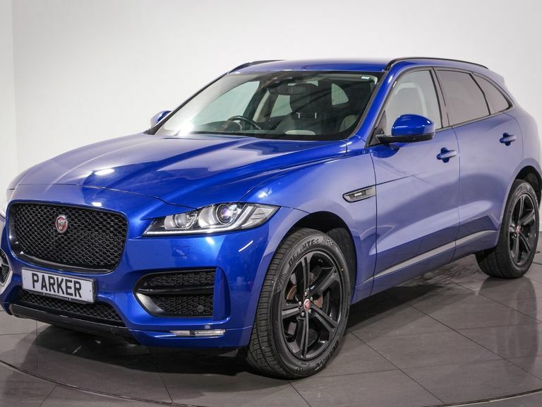 Jaguar F-Pace 2.0D R-sport Awd MM68HJF Blue #3