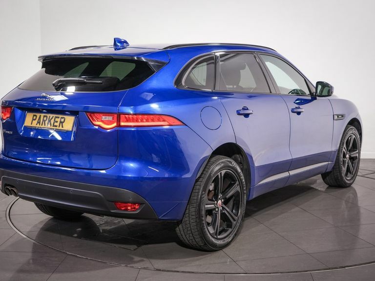 Jaguar F-Pace 2.0D R-sport Awd MM68HJF Blue #6