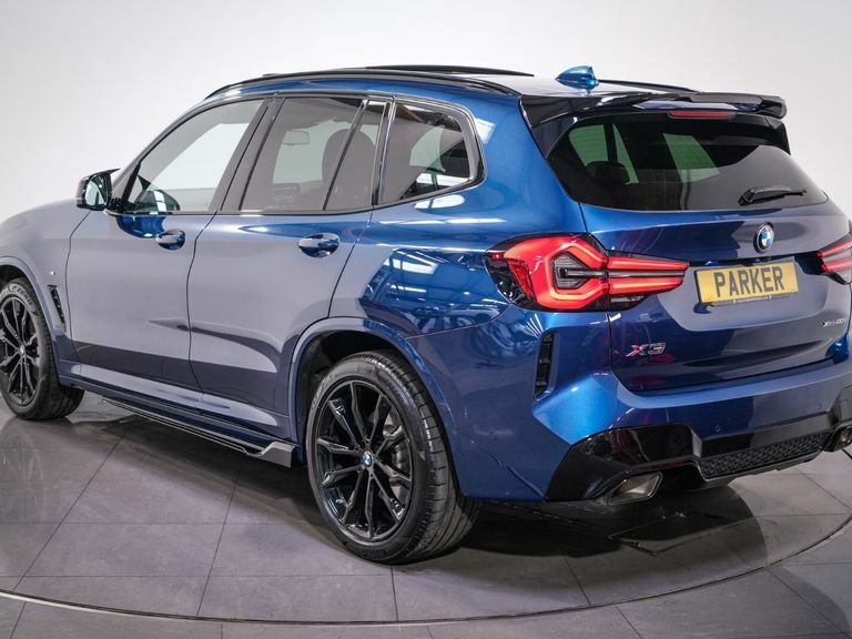 BMW X3 Xdrive20d Mht M Sport Step FT24LVW Blue #4
