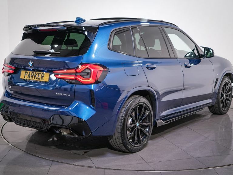 BMW X3 Xdrive20d Mht M Sport Step FT24LVW Blue #6