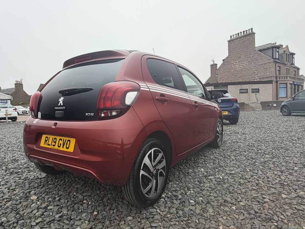 Peugeot 108 Hatchback 1.0 Collection 2019 RL19GVO Red #5