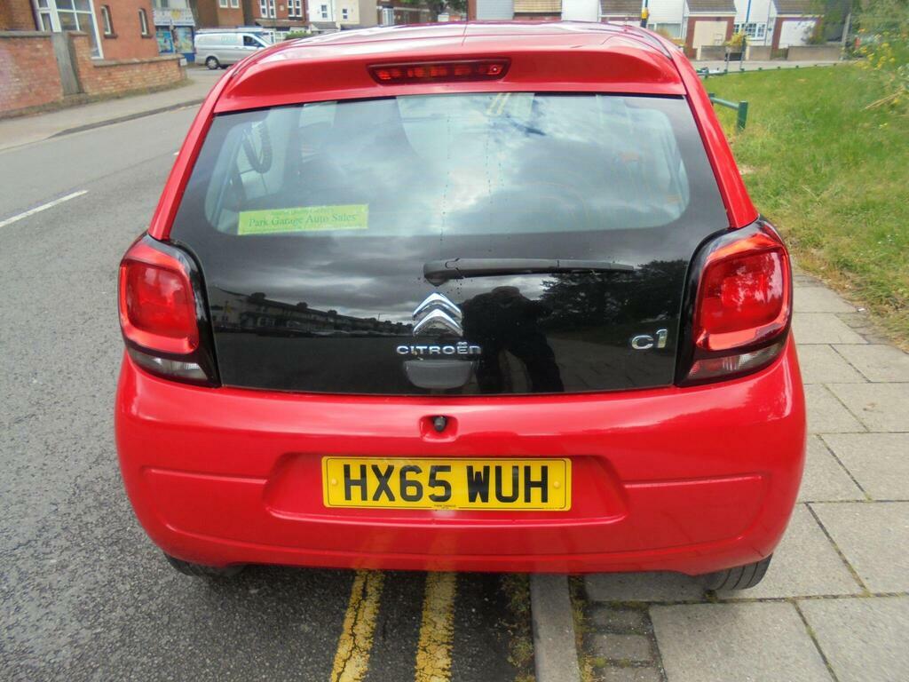 Citroen C1 1.0 Vti Touch Euro 5 HX65WUH Red #4