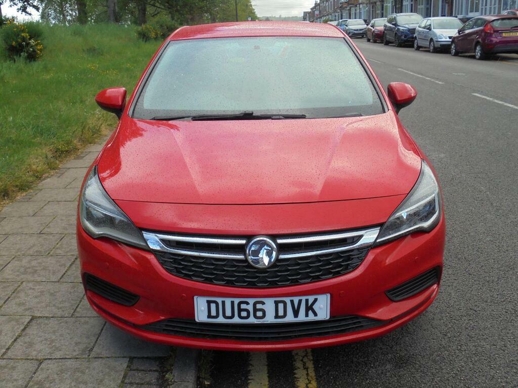 Vauxhall Astra 1.0I Turbo Ecoflex Tech Line Euro 6 S S Red #2