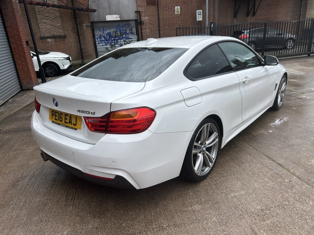 BMW 4 Series 2.0 420D M PE16EAJ White #5
