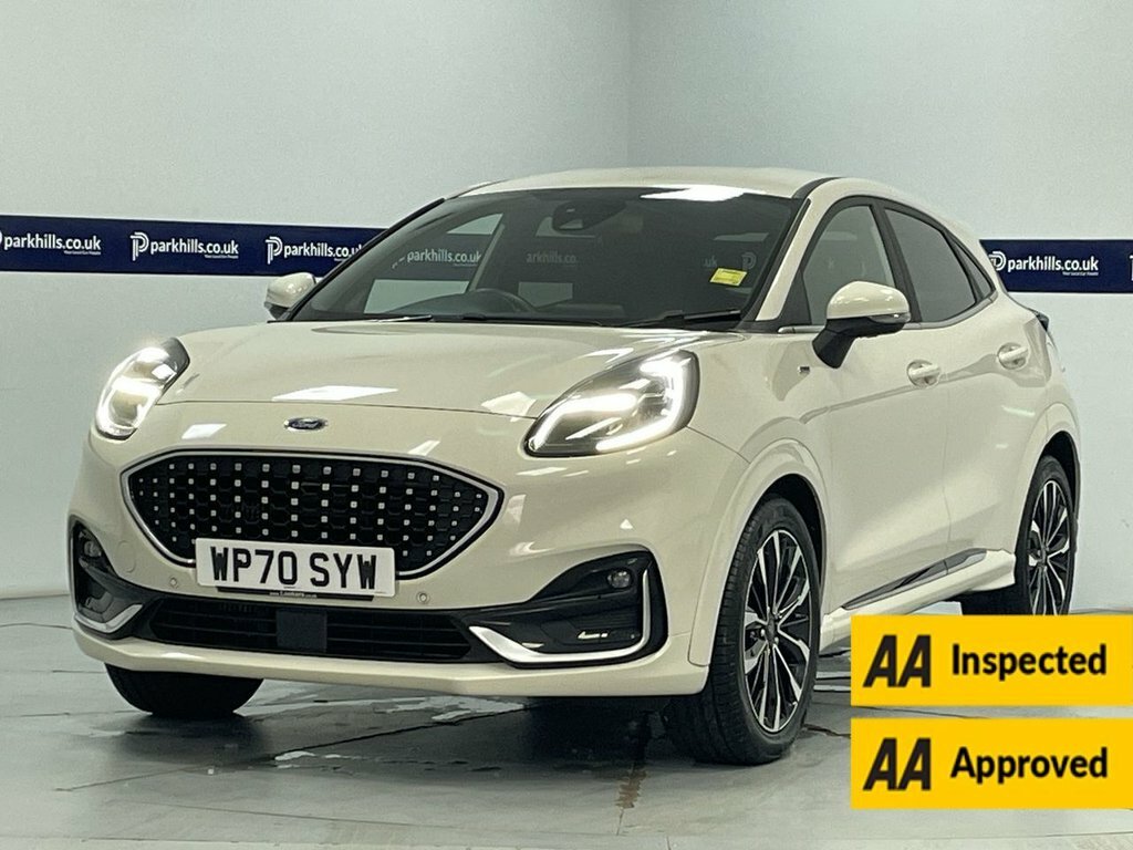 Ford Puma 1L St-line X Vignale White