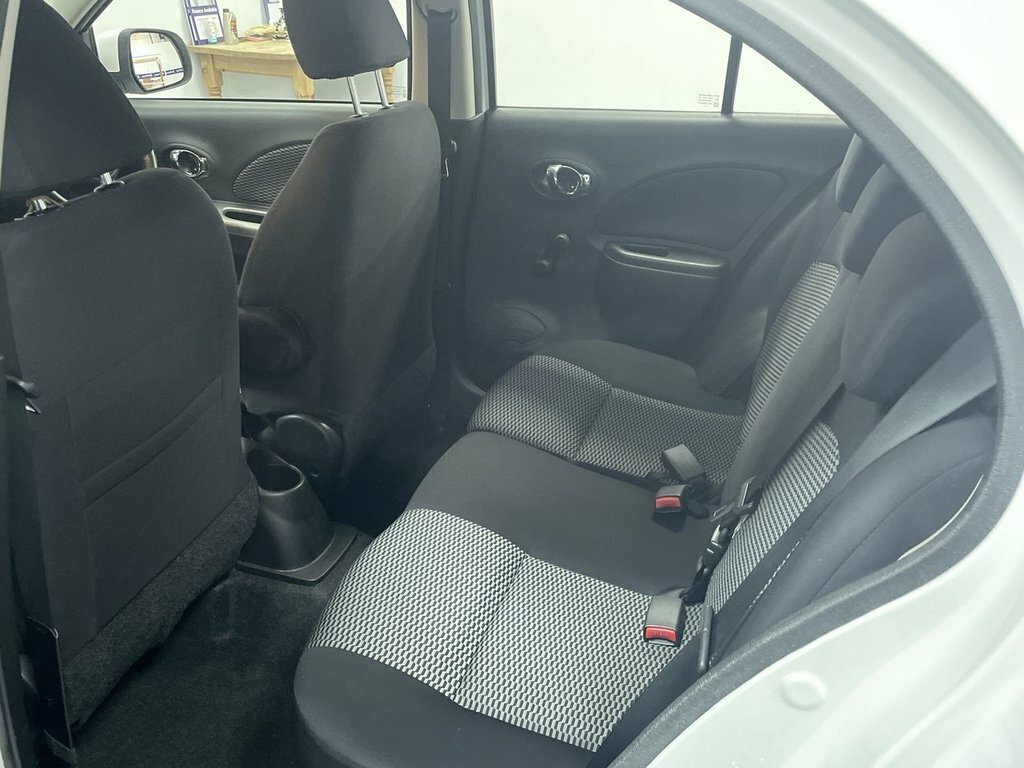 Nissan Micra 1L Acenta White #5