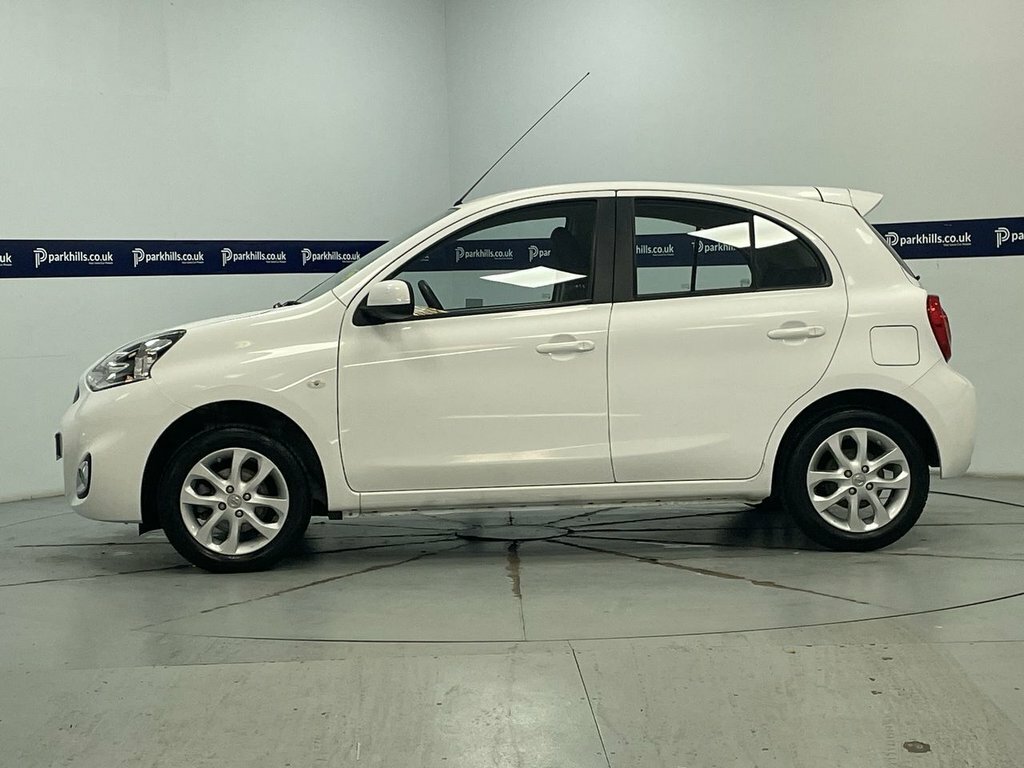 Nissan Micra 1L Acenta White #2