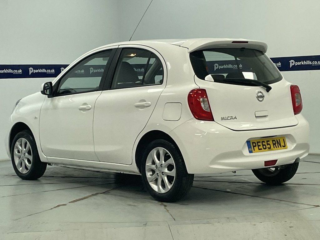 Nissan Micra 1L Acenta White #3