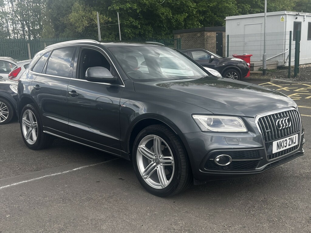 Audi Q5 Suv 2.0 Tdi S Line Plus 2013 NK13ZNJ Grey #2