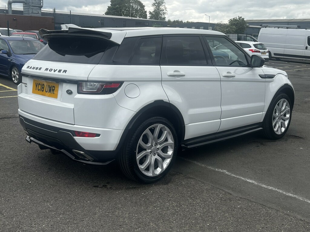 Land Rover Range Rover Evoque Suv 2.0 Td4 Hse Dynamic 2018 YC18UWR White #3