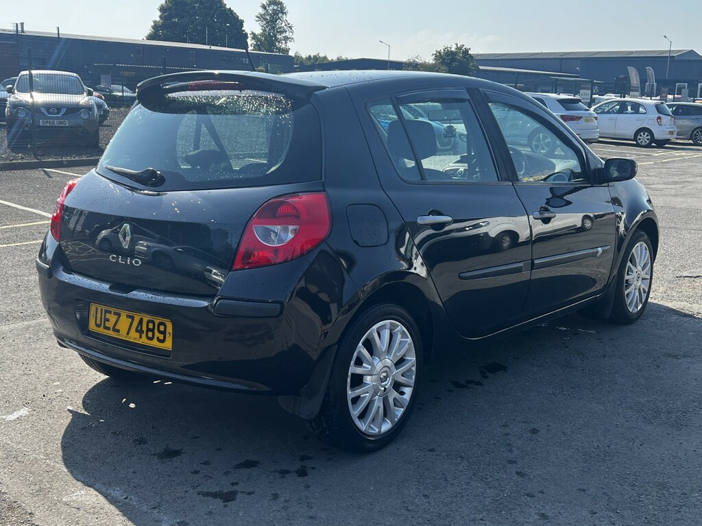 Renault Clio Hatchback 1.2 16V Dynamique 2008 Black #3