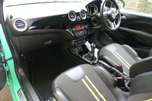 Vauxhall Adam 1.2I Slam Hatchback Euro 6 70 P FV16VXT Green #4