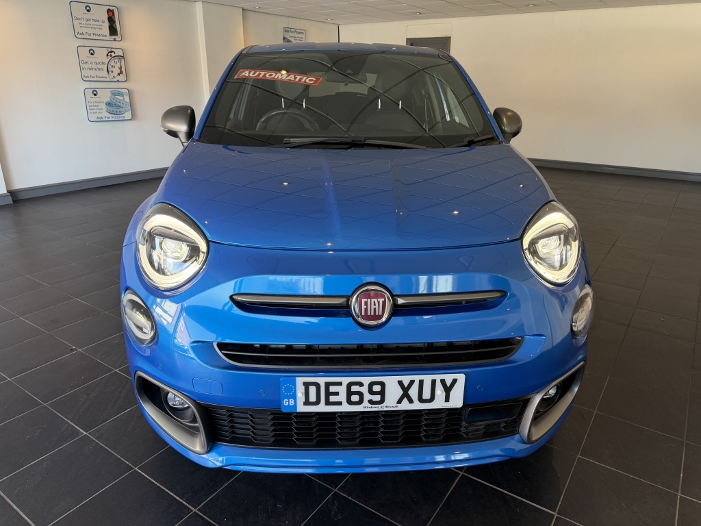 Fiat 500X 1.3 Sport DE69XUY Blue #2