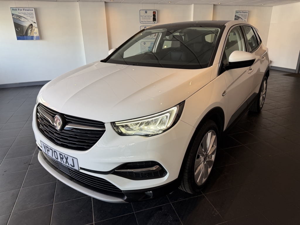 Vauxhall Grandland X 1.5 Elite Nav YP70RXJ White #3