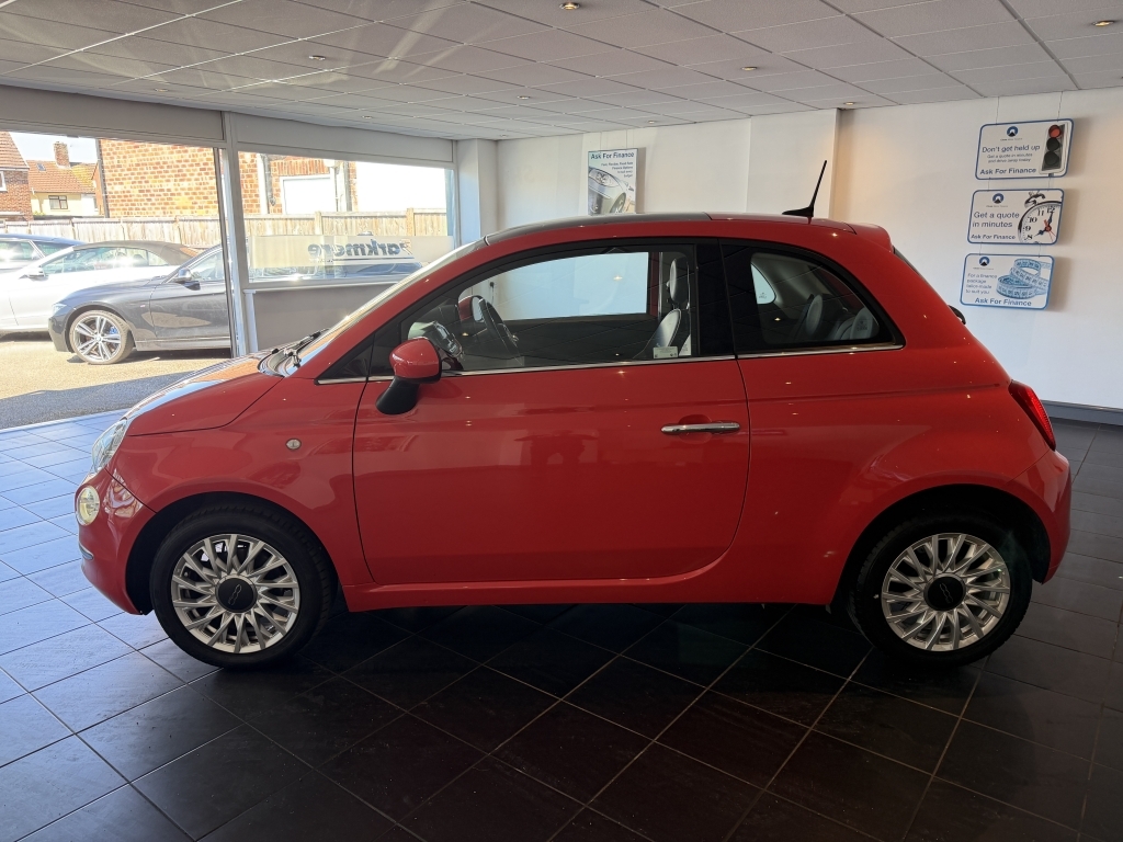 Fiat 500 1.2 Lounge DF68DJX Pink #4