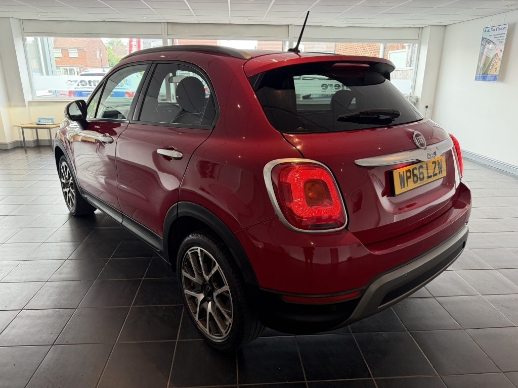 Fiat 500X 1.6 Multijet Cross WP66LZW Red #5