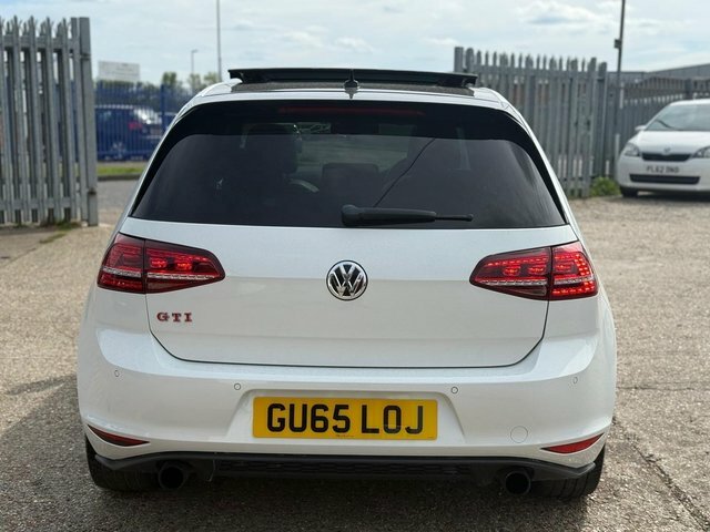 Volkswagen Golf Hatchback GU65LOJ White #4