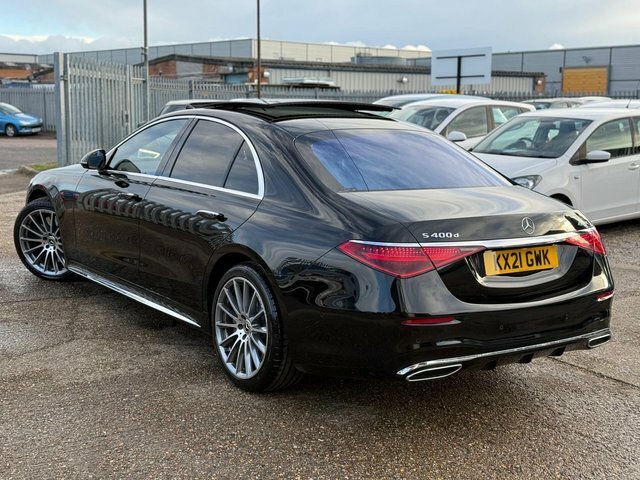 Mercedes-Benz S Class Saloon KX21GWK Black #4