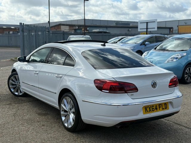 Volkswagen CC Saloon White #5