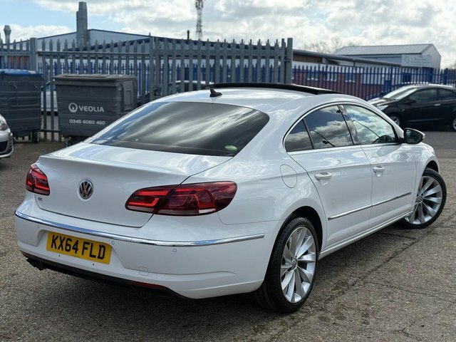 Volkswagen CC Saloon White #3