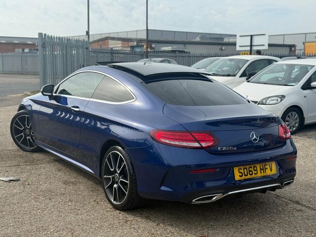Mercedes-Benz C Class C 220 Amg Line Premium D SO69HFV Blue #4