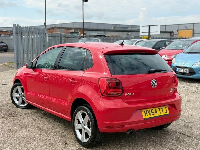 Volkswagen Polo Hatchback KV64TTJ Red #5