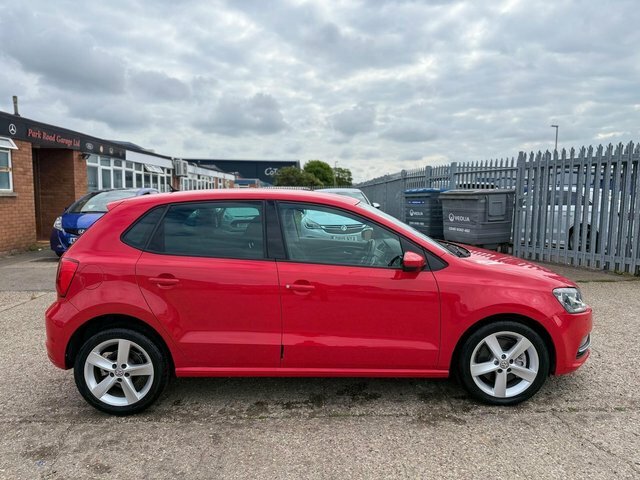 Volkswagen Polo Hatchback KV64TTJ Red #2