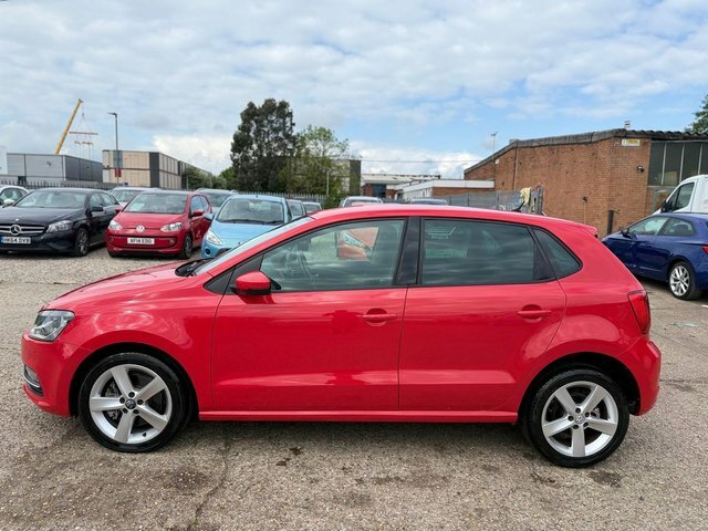 Volkswagen Polo Hatchback KV64TTJ Red #6