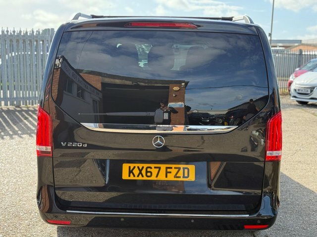 Mercedes-Benz V Class Mpv KX67FZD Black #4