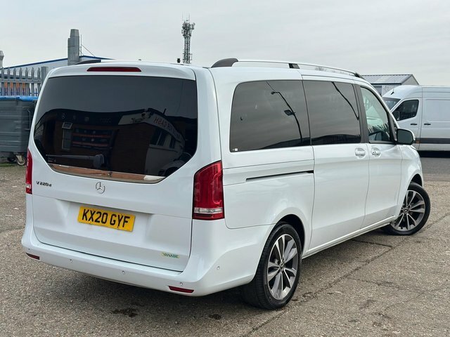 Mercedes-Benz V Class Mpv KX20GYF White #3