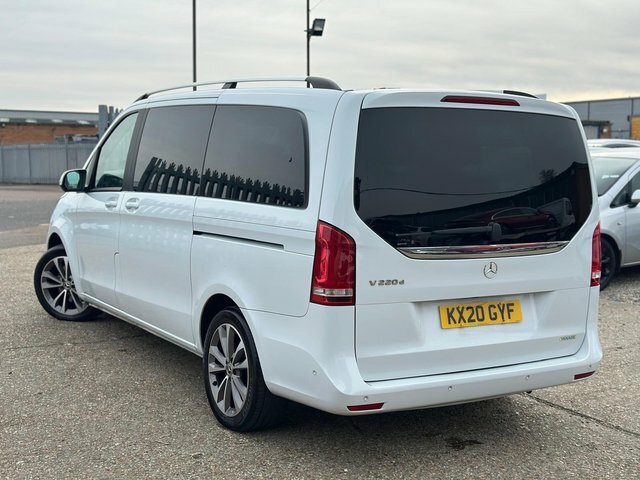 Mercedes-Benz V Class Mpv KX20GYF White #5
