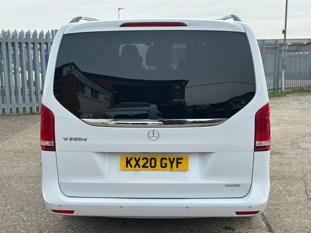 Mercedes-Benz V Class Mpv KX20GYF White #4