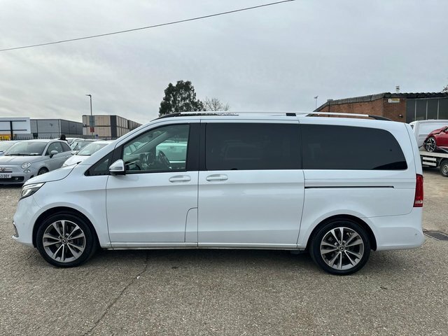 Mercedes-Benz V Class Mpv KX20GYF White #6