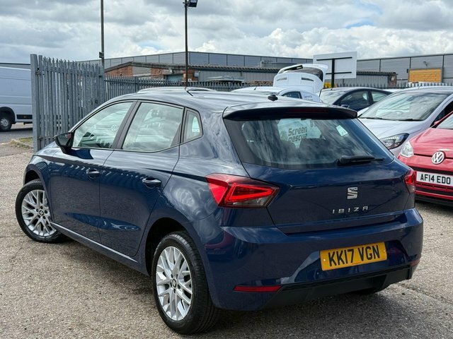 Seat Ibiza Hatchback KK17VGN Blue #6