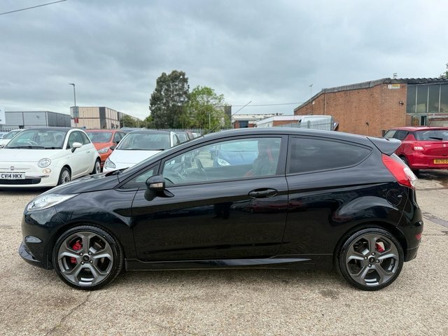 Ford Fiesta Hatchback YA17KJX Black #3