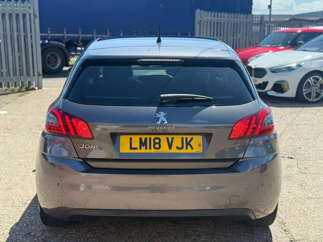 Peugeot 308 Hatchback LM18VJK Grey #3