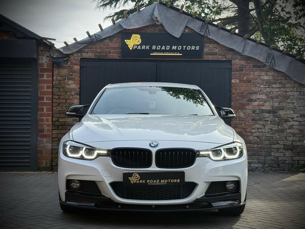 BMW 3 Series 320D M Sport Shadow Edition Step Saloon D White #2