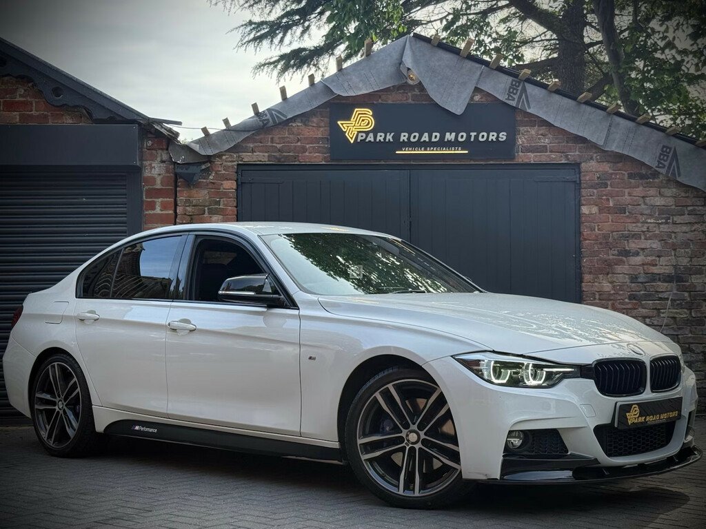 BMW 3 Series 320D M Sport Shadow Edition Step Saloon D White #3