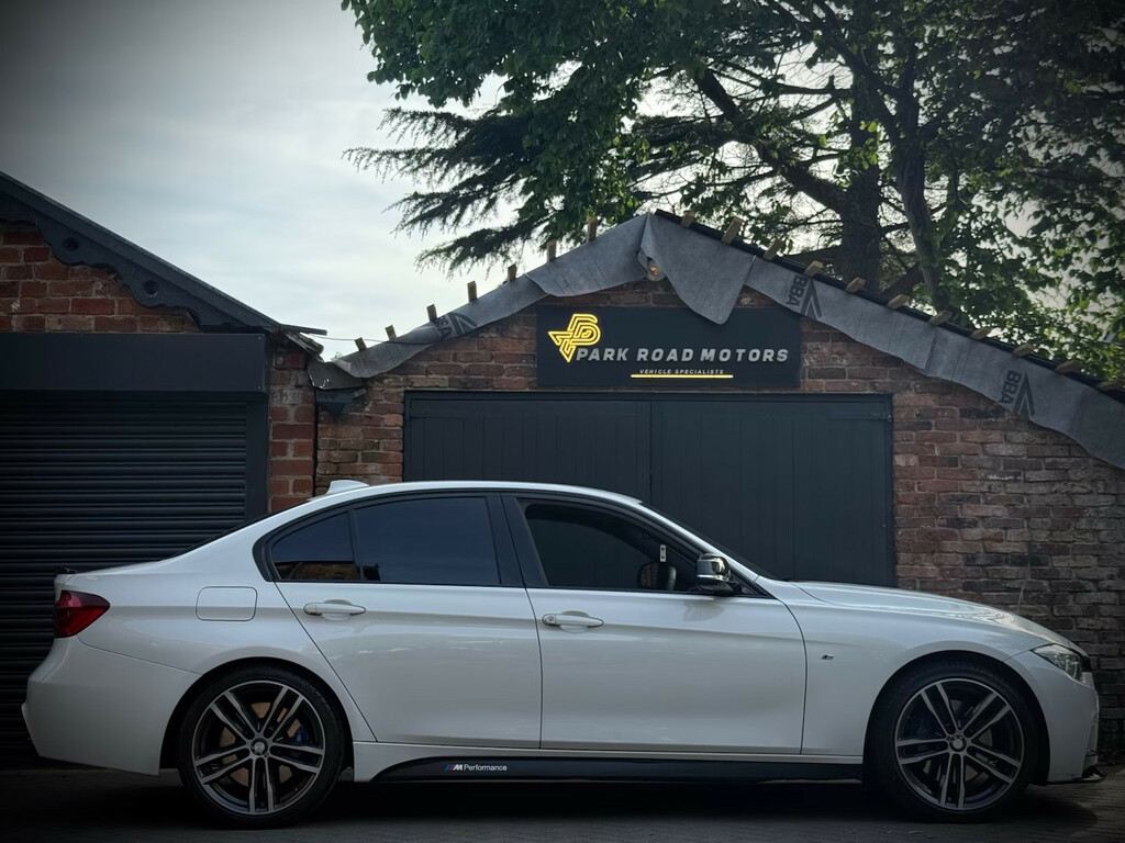 BMW 3 Series 320D M Sport Shadow Edition Step Saloon D White #6