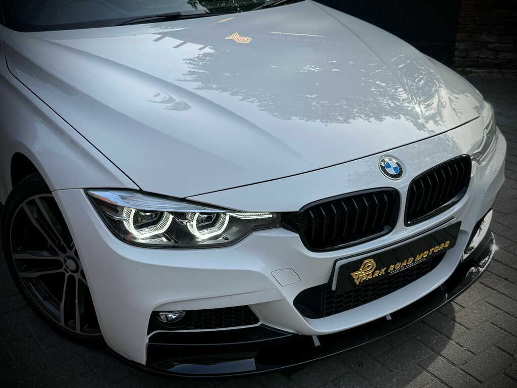 BMW 3 Series 320D M Sport Shadow Edition Step Saloon D White #4