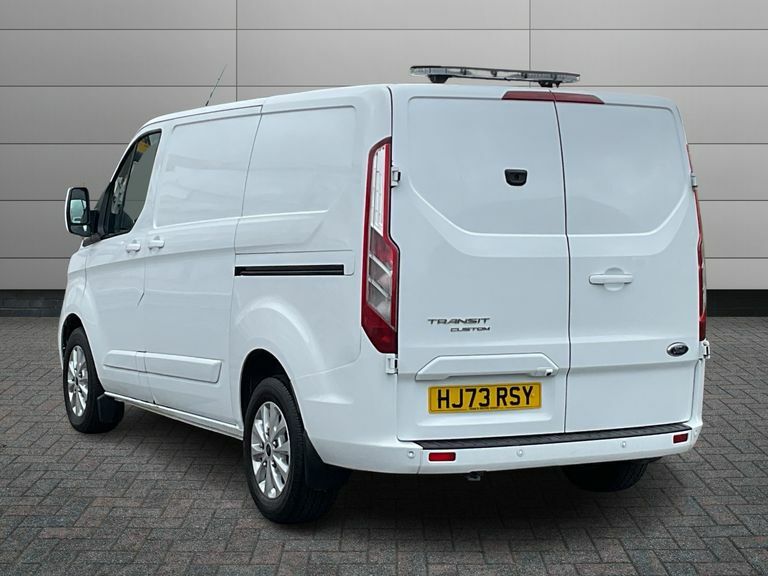 Ford Transit Custom 2.0 Ecoblue 130Ps Low Roof Limited Van HJ73RSY White #2