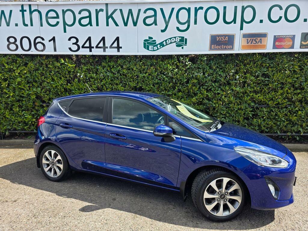 Ford Fiesta 1.0T Ecoboost Titanium Euro 6 S S Blue