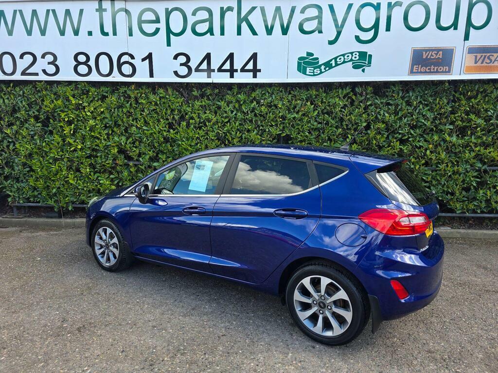 Ford Fiesta 1.0T Ecoboost Titanium Euro 6 S S HW67HWF Blue #6